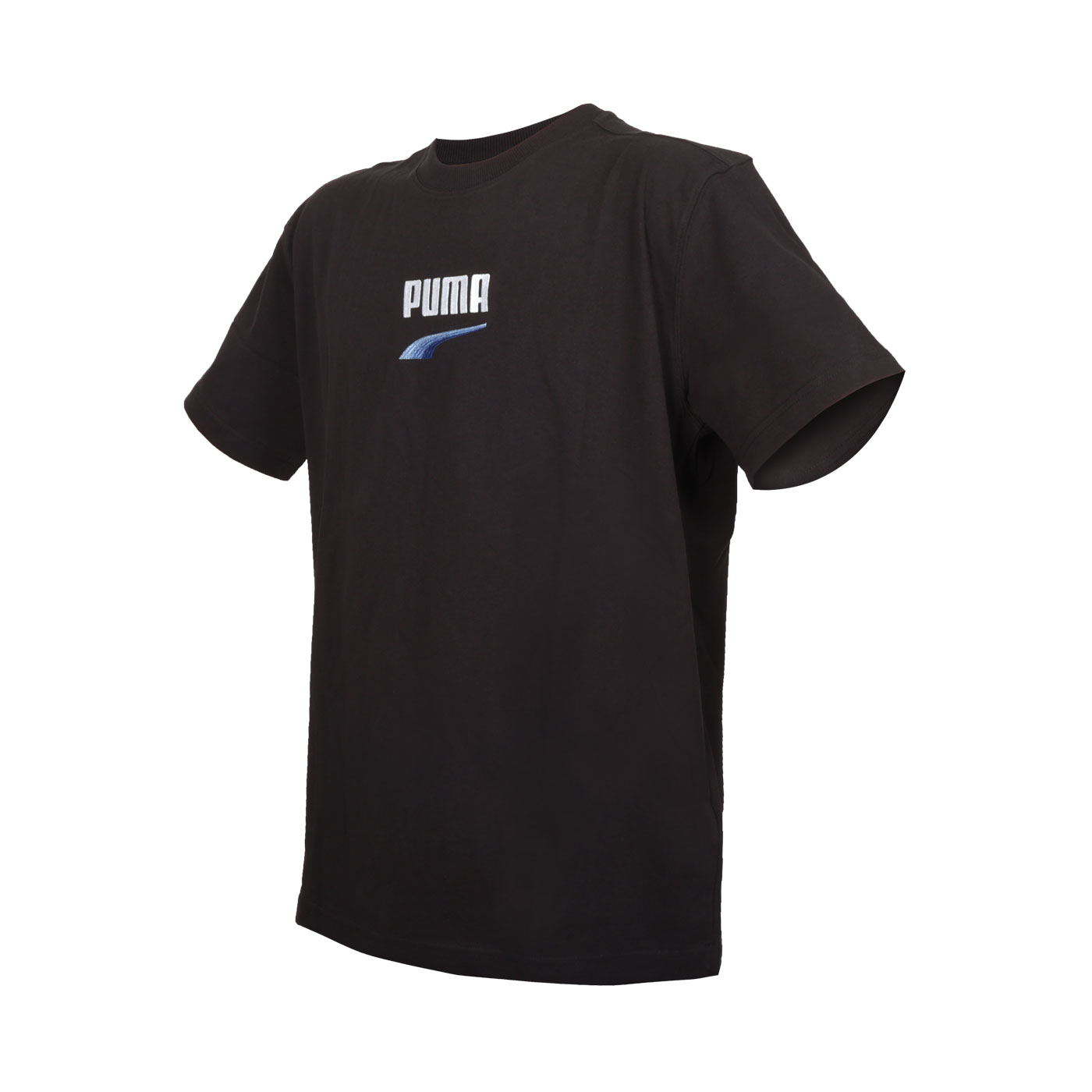PUMA 男款流行系列Downtown Logo短袖T恤  53824851 - 黑白藍