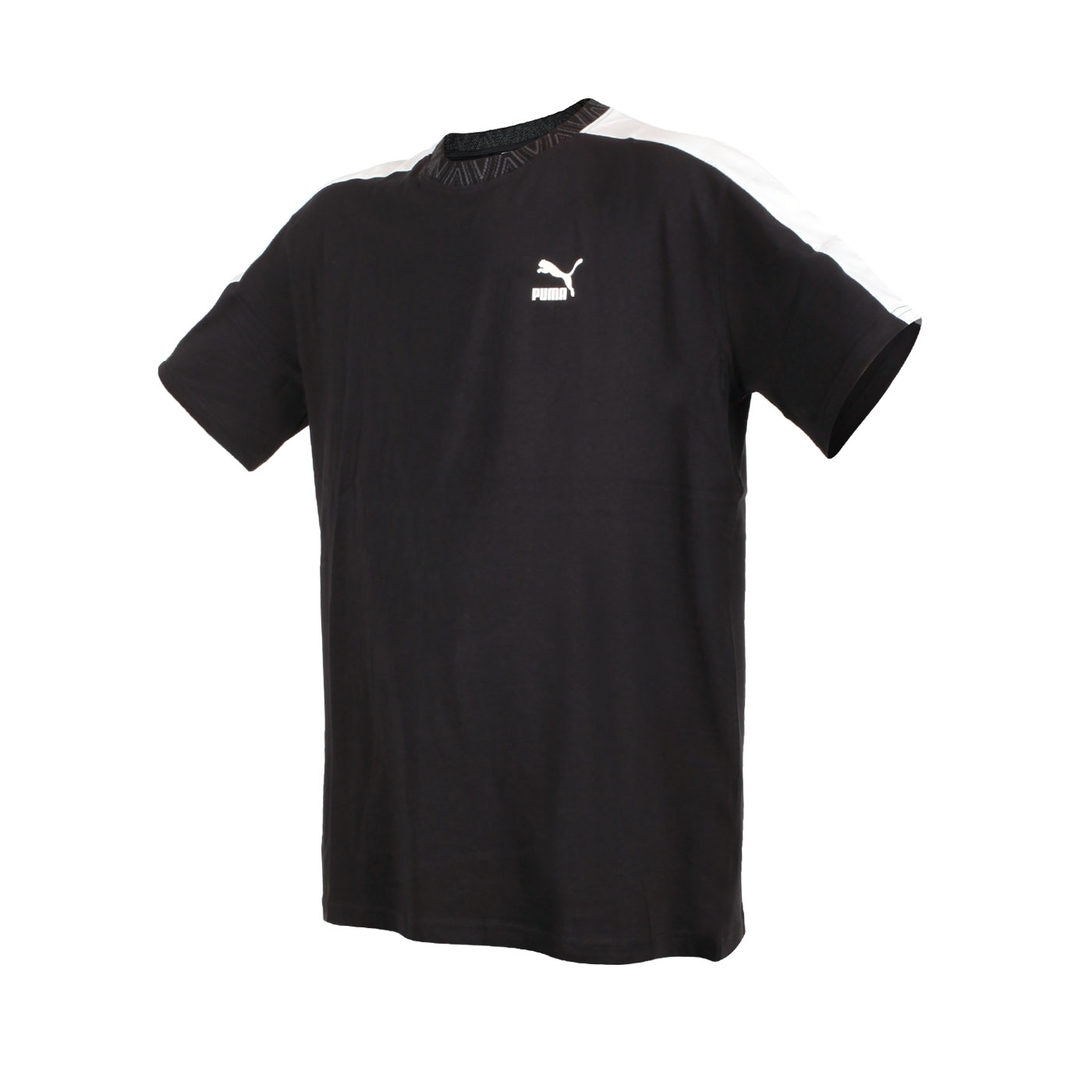 PUMA 男款流行系列Trend 7etter短袖T恤  53951601 - 黑白灰