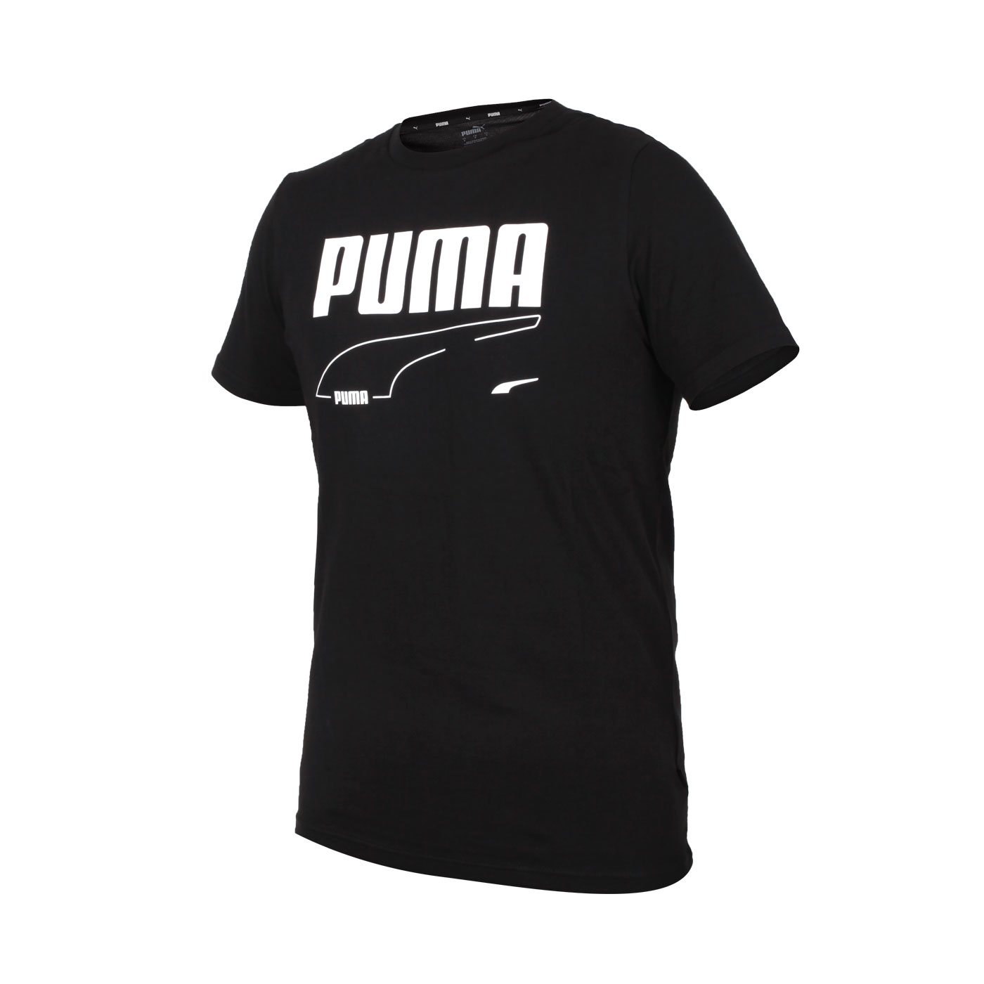 PUMA 男款短袖T恤 58573801 - 黑白