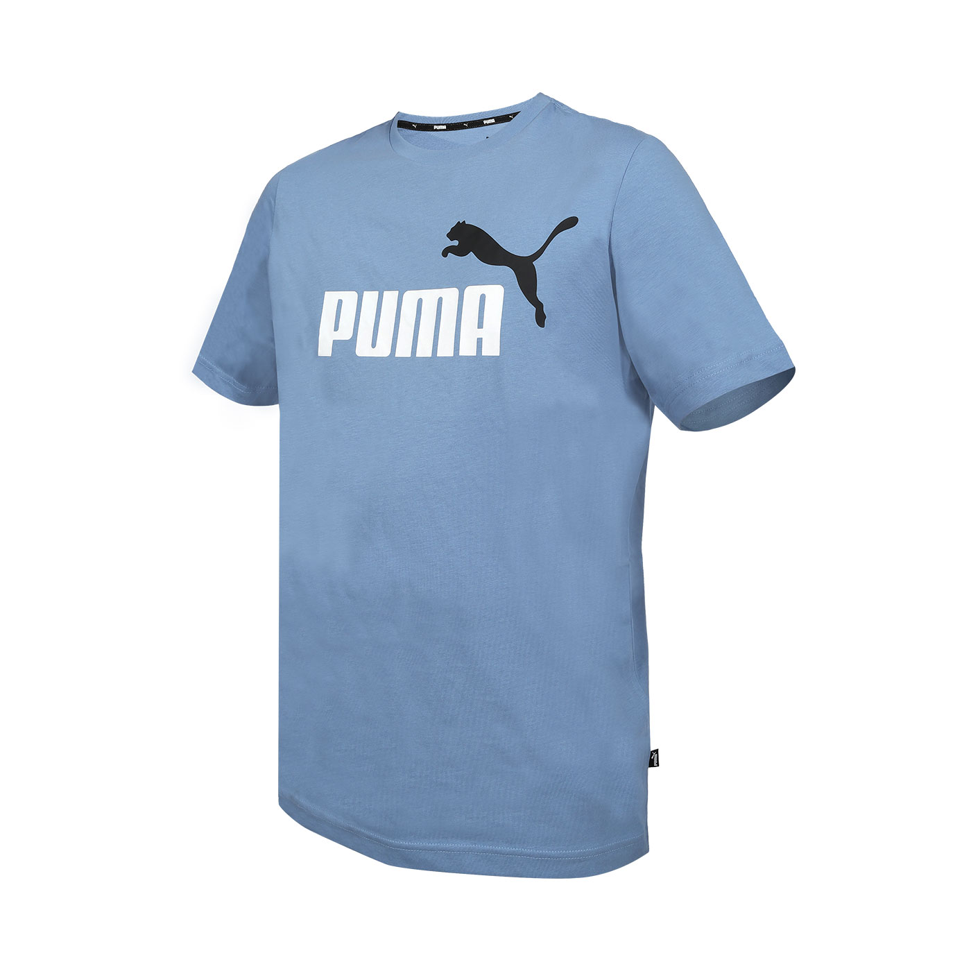 PUMA 男款基本系列ESS+ 2 Col短袖T恤  58675920 - 靛藍黑白