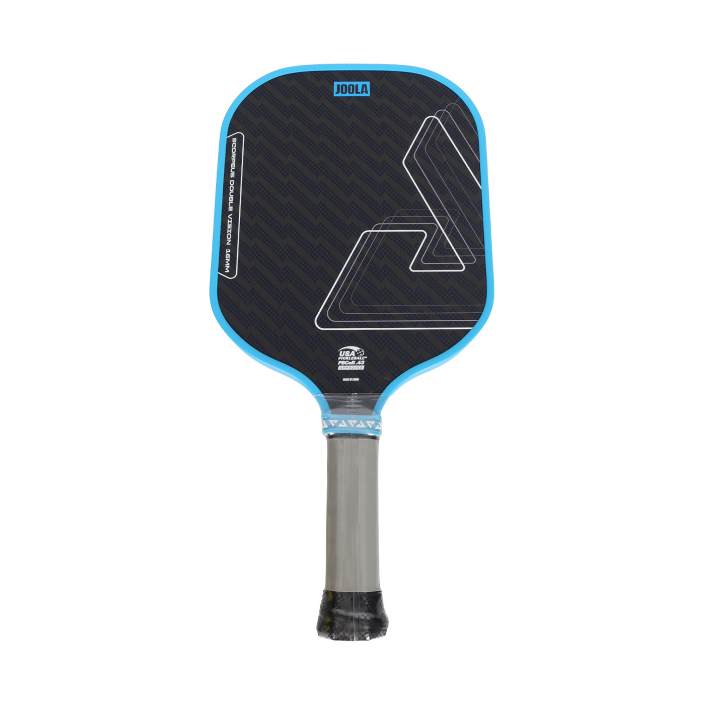 JOOLA SCORPEUS DOUBLE VISION 16MM匹克球拍  600394 - 黑灰水藍白