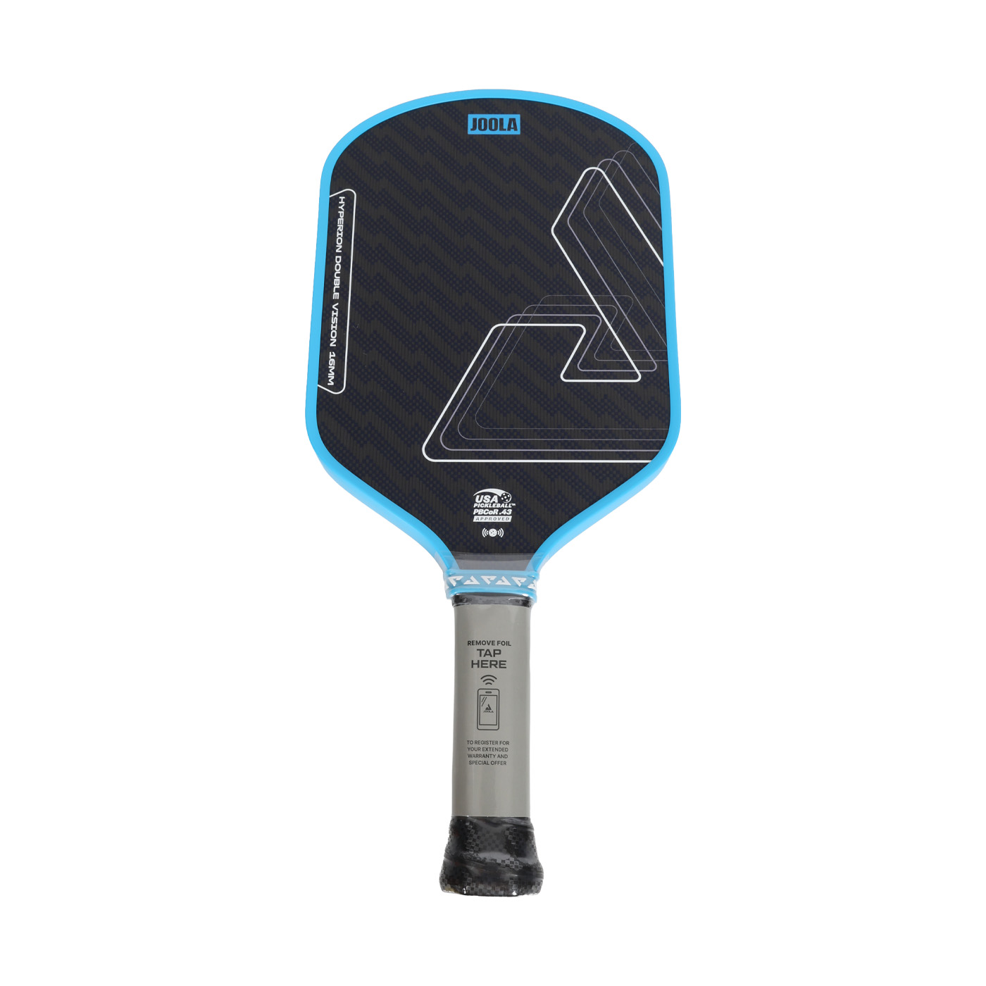 JOOLA HYPERION DOUBLE VISION 16MM匹克球拍  600398 - 黑灰水藍白