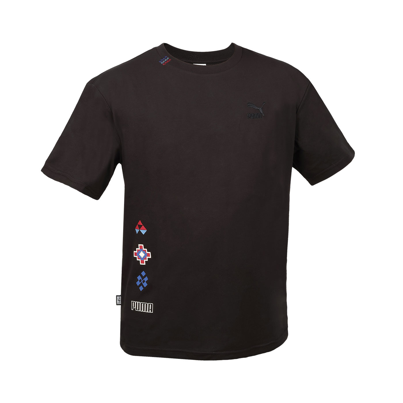 PUMA 男款流行系列Prairie Resort短袖T恤  62687001 - 黑藍紅白