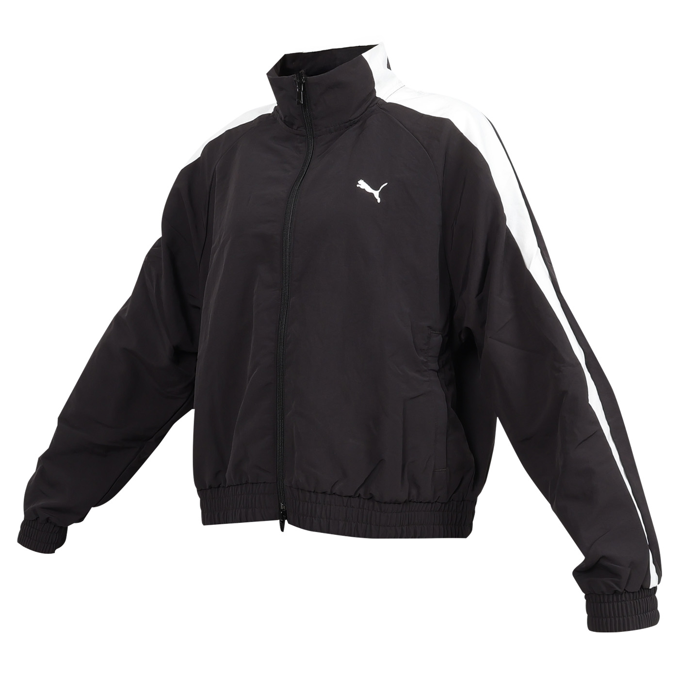 PUMA 女款流行系列T7風衣外套  63214201 - 黑白