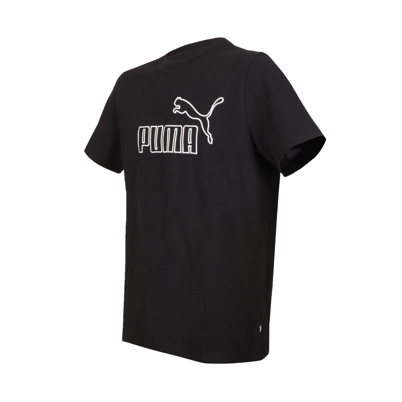 PUMA 男款基本系列ESS Pique短袖T恤  67338501 - 黑白