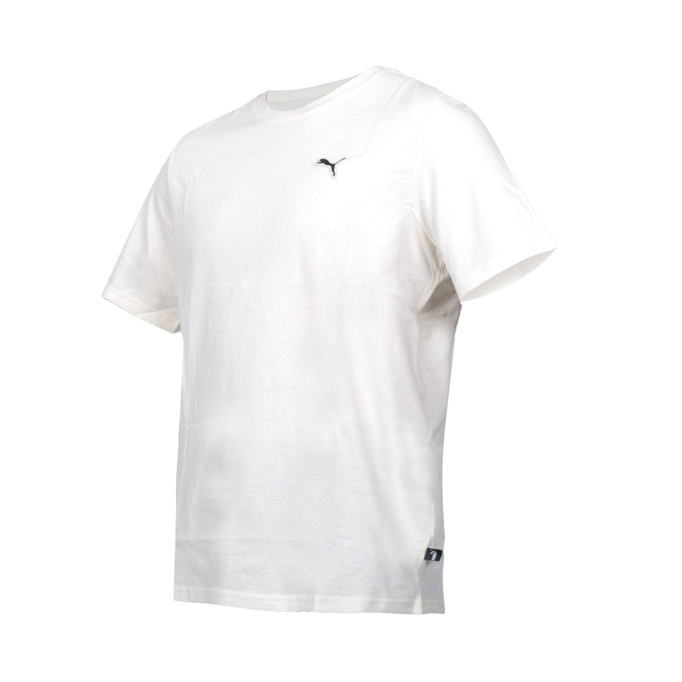 PUMA 男款基本系列Better ESS織標短袖T恤  67597799 - 米白黑