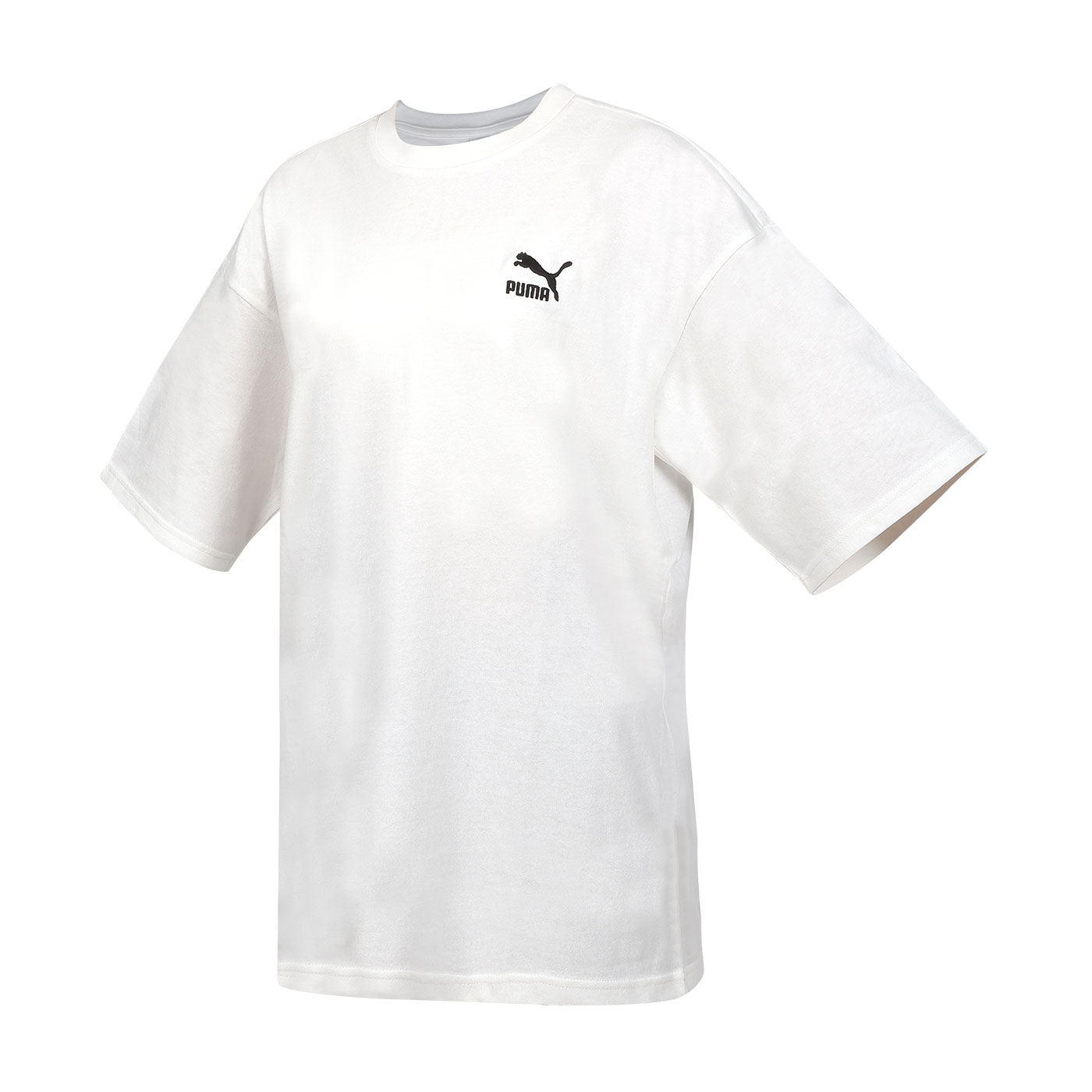 PUMA 男女款流行系列Classics寬鬆短袖T恤  67918802 - 白黑