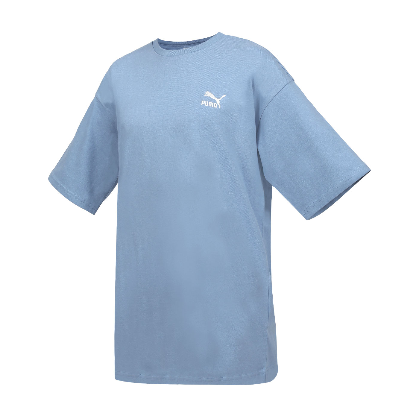 PUMA 男女款流行系列Classics寬鬆短袖T恤  67918820 - 莫蘭迪藍白