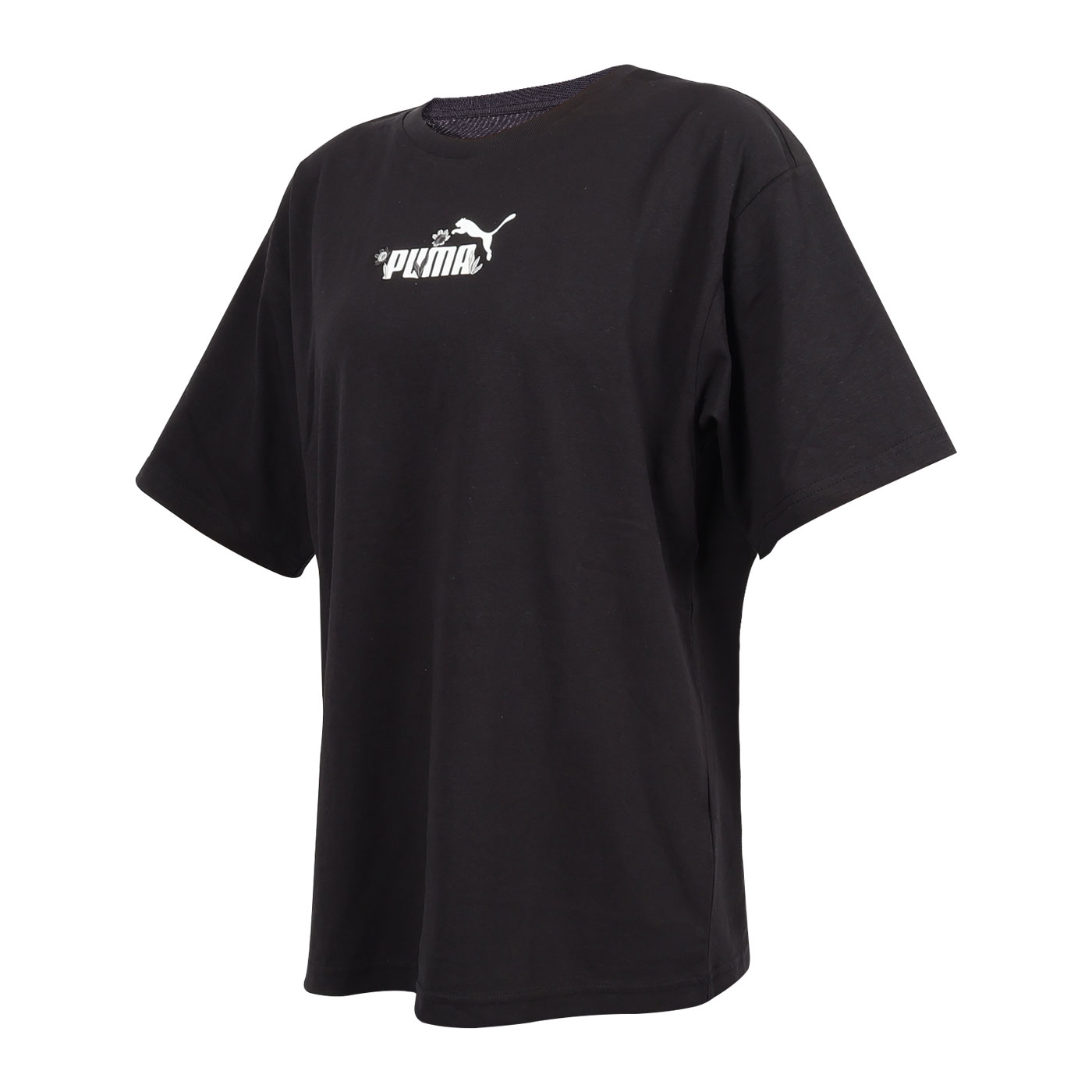 PUMA 女款基本系列Nature 2.0短袖T恤  68807701 - 黑白