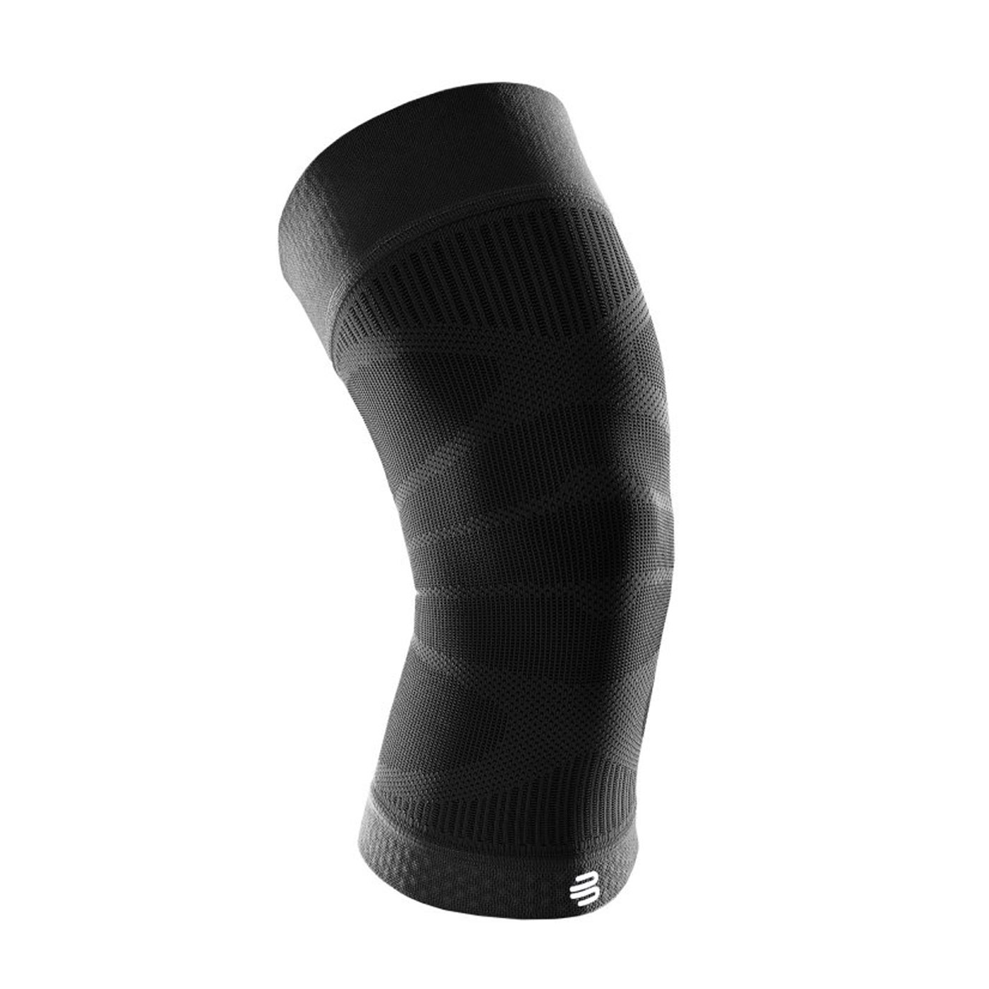 BAUERFEIND保爾範 專業運動壓縮護膝束套 70000355 - 黑白