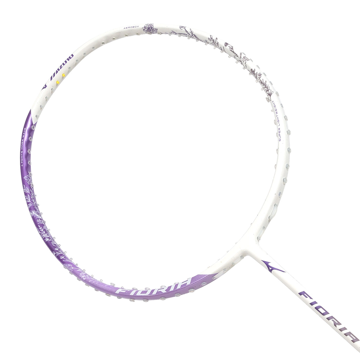 MIZUNO 羽球拍  73MTB42361 - 白紫
