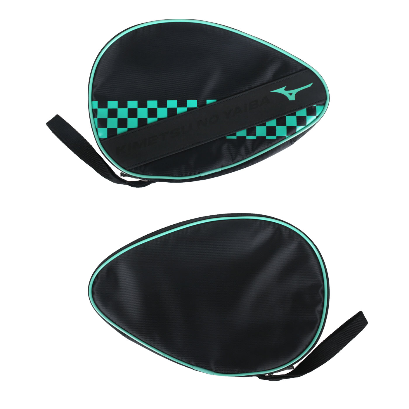 MIZUNO 特定-桌拍袋(1支入裝)-鬼滅聯名 83GD2K0130 - 黑綠