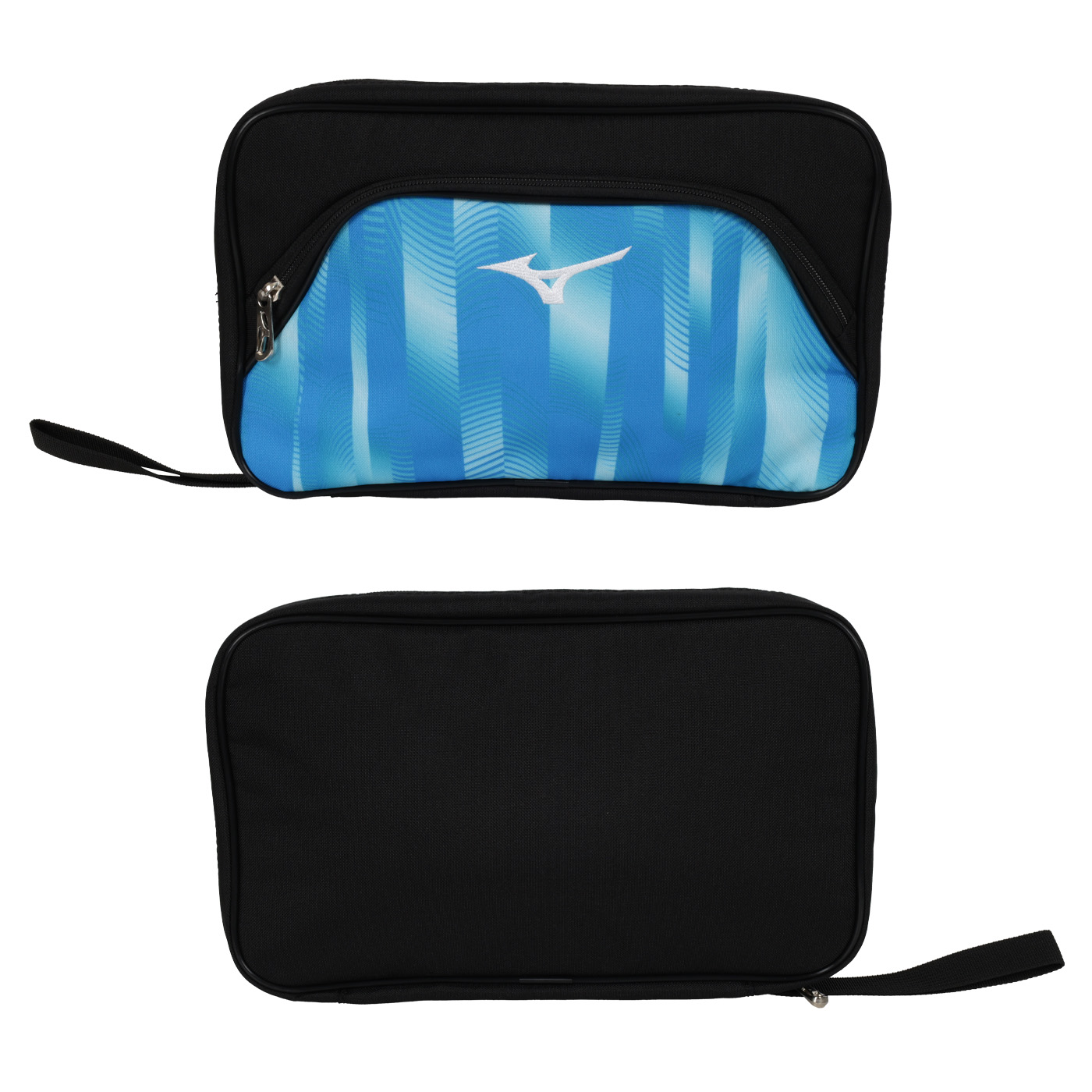 MIZUNO 2支裝桌球拍包  83JDC01024 - 藍白黑