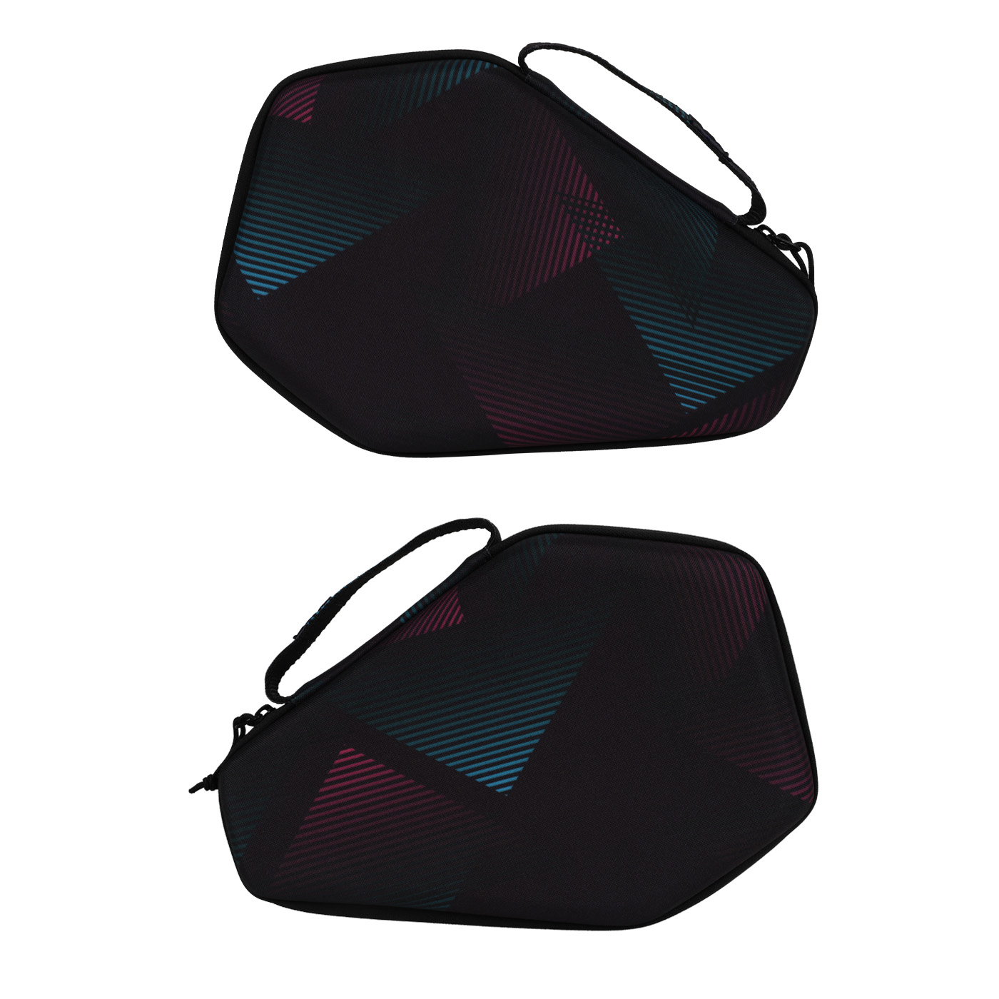 MIZUNO 硬殼桌球拍包  83JDC02097 - 黑桃紅綠