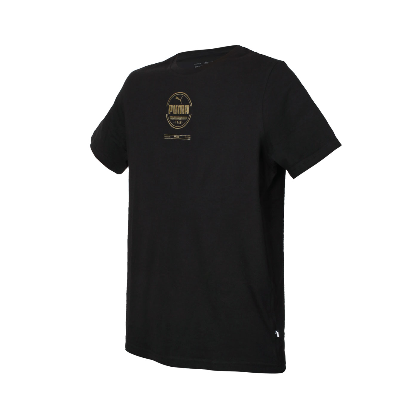 PUMA 男款基本系列Foil短袖T恤 84857001 - 黑金