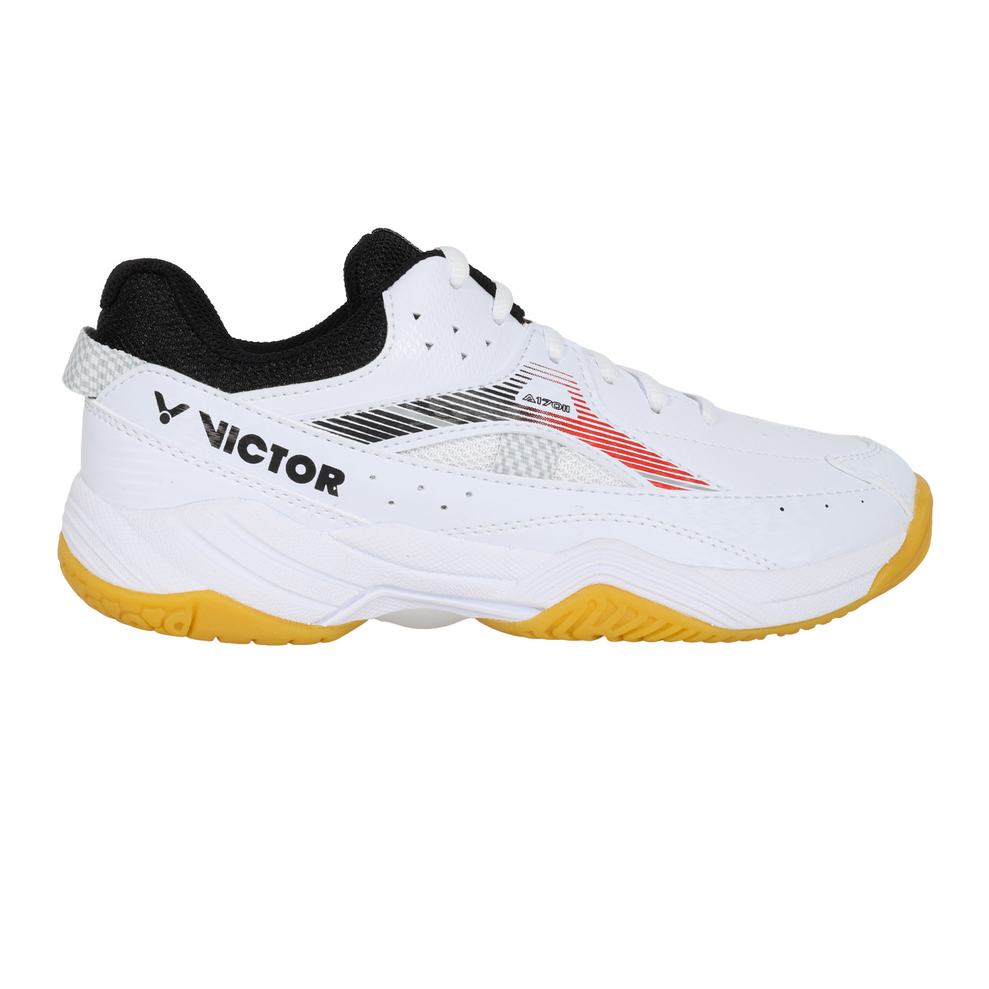 VICTOR 男女款羽球鞋  A170II-AD - 白黑紅