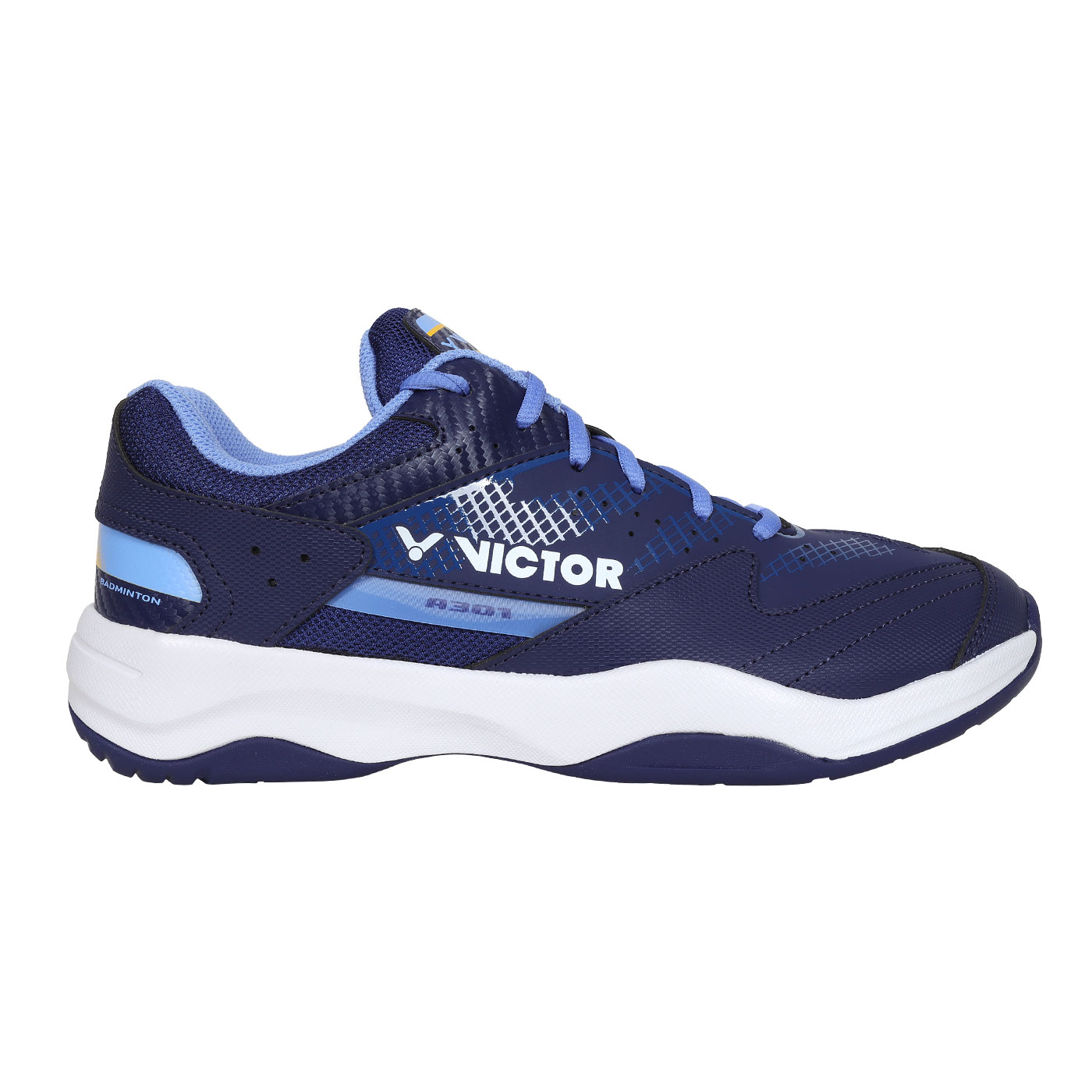 VICTOR 羽球鞋  A301-B - 靛藍紫白