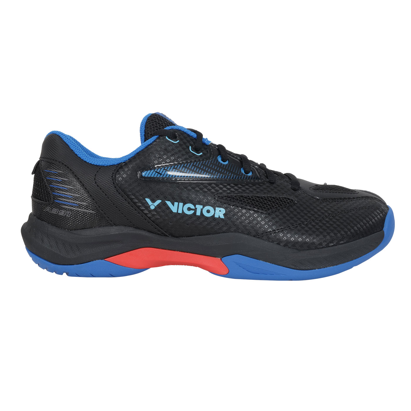 VICTOR 男款專業羽球鞋-4E  A391-C - 黑藍紅