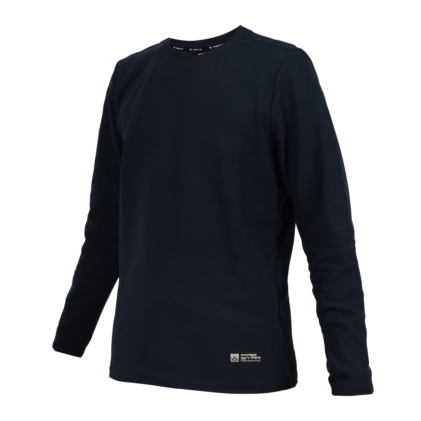 FIRESTAR 男款彈性保暖長袖圓領T恤  A5902-93 - 丈青