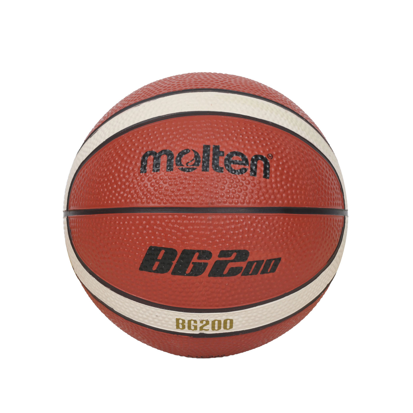 Molten 橡膠1號籃球  B1G200 - 咖啡米白金