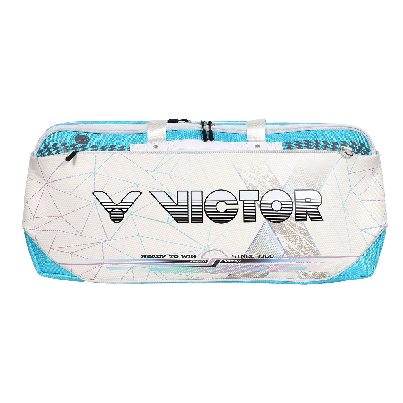VICTOR 6支裝矩形包  BR5614A - 白丈青綠粉