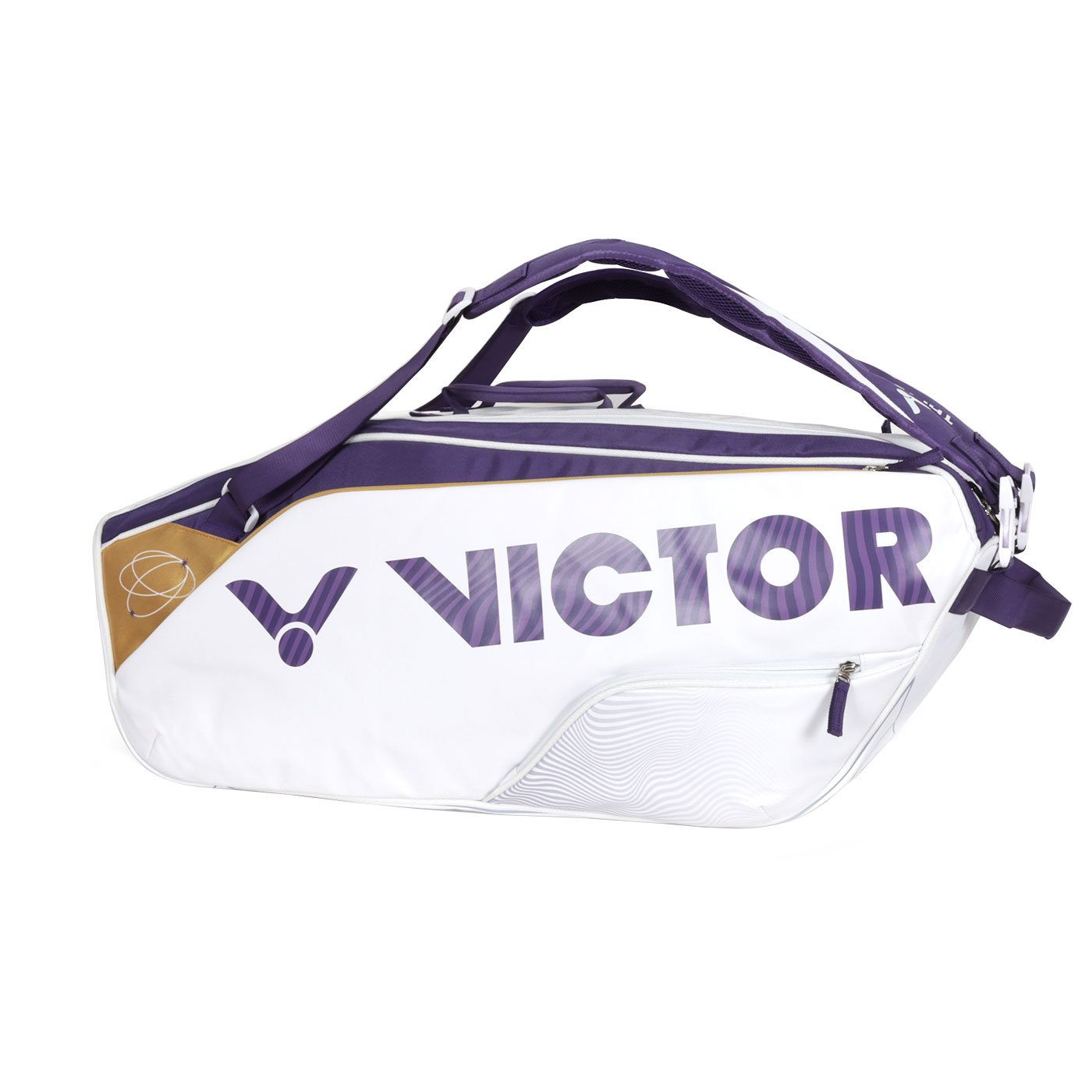 VICTOR 6支裝羽拍包  BR9213TTY-AJ - 白紫金