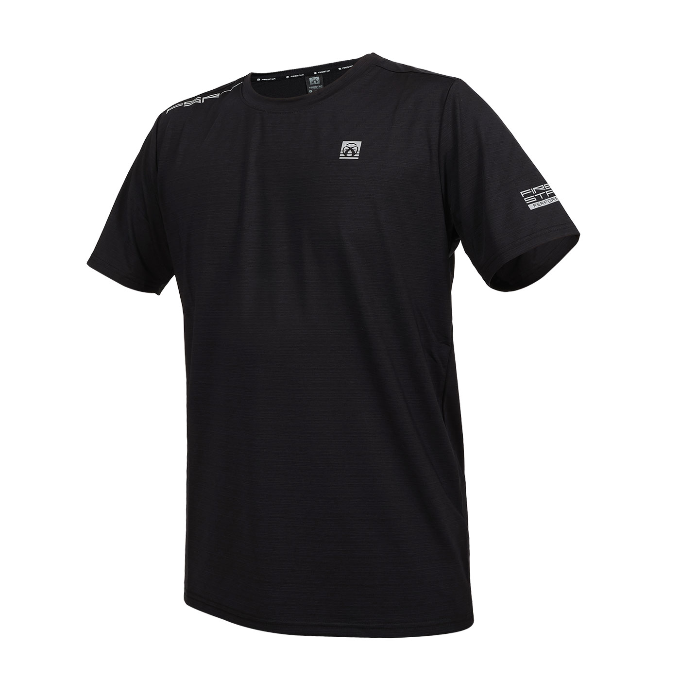 FIRESTAR 男款冰感圓領短袖T恤  D4630-10 - 黑
