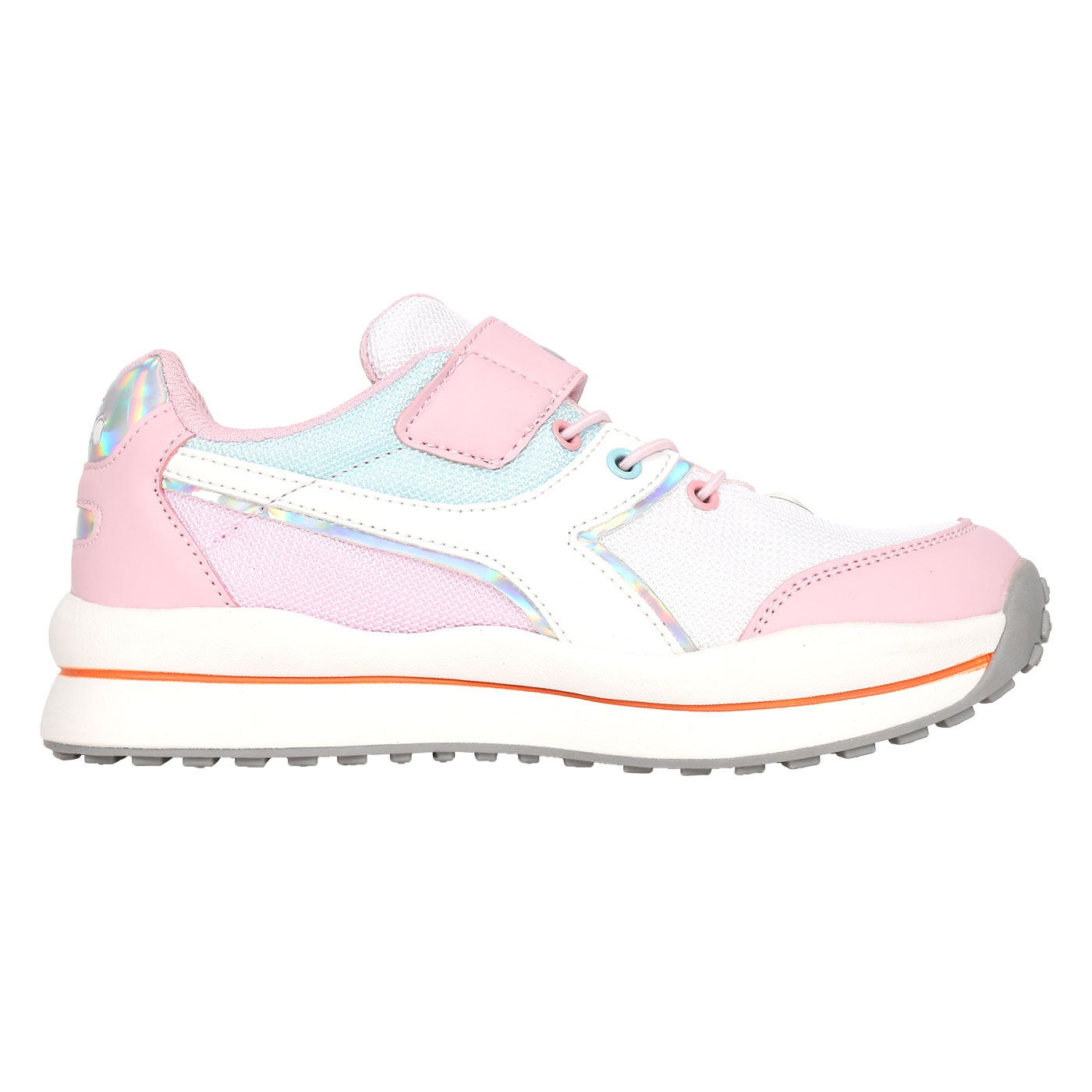 DIADORA 大童生活時尚運動鞋-超寬楦  DA11116 - 白粉紅銀