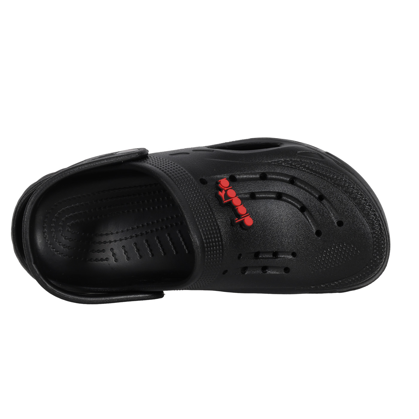 DIADORA 女防滑洞洞鞋  DA3613120 - 黑紅