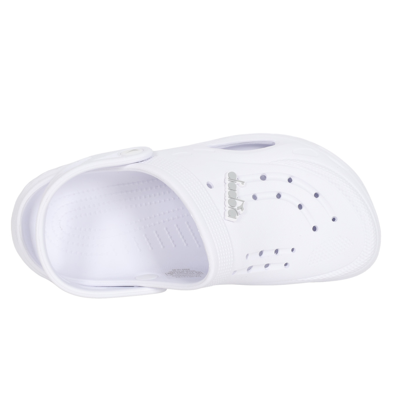 DIADORA 女防滑洞洞鞋  DA3613121 - 白銀