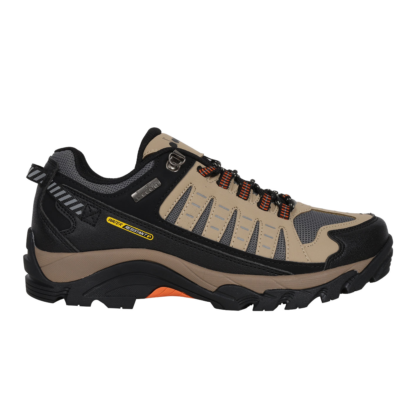 DIADORA 男款戶外野趣越野慢跑鞋  DA71521 - 淺卡其灰黑
