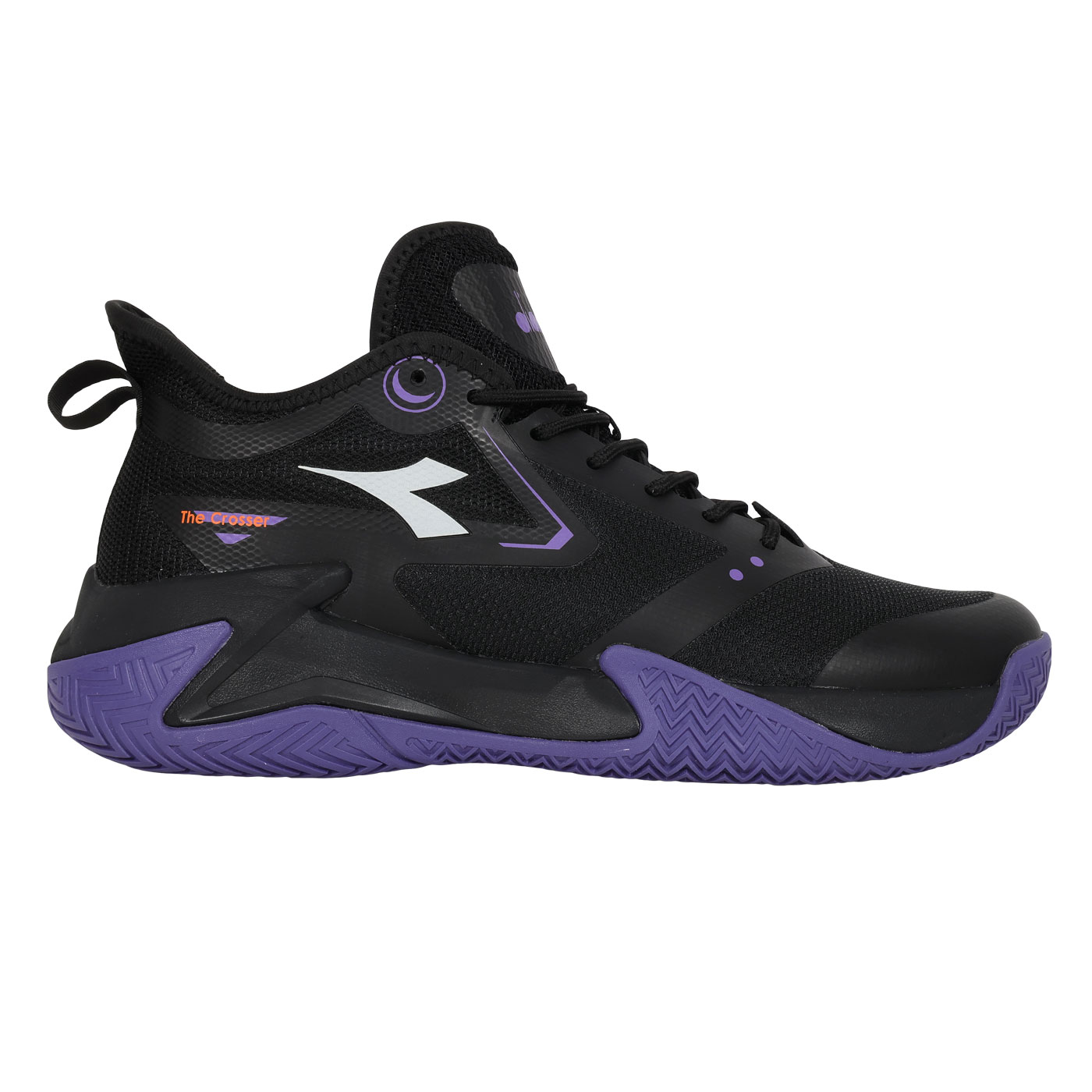 DIADORA 男款突破者籃球鞋  DA73715 - 黑紫白