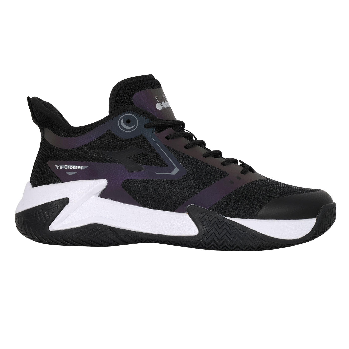 DIADORA 男款突破者籃球鞋  DA73716 - 黑白銀