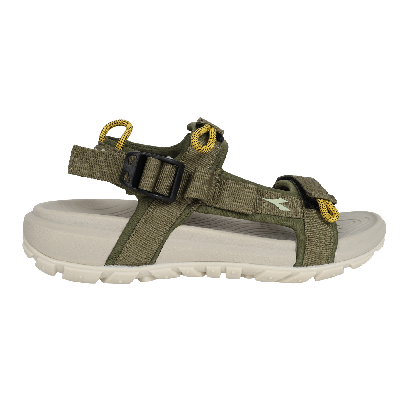 DIADORA 男款都會漫遊運動涼鞋  DA7617225 - 軍綠黃