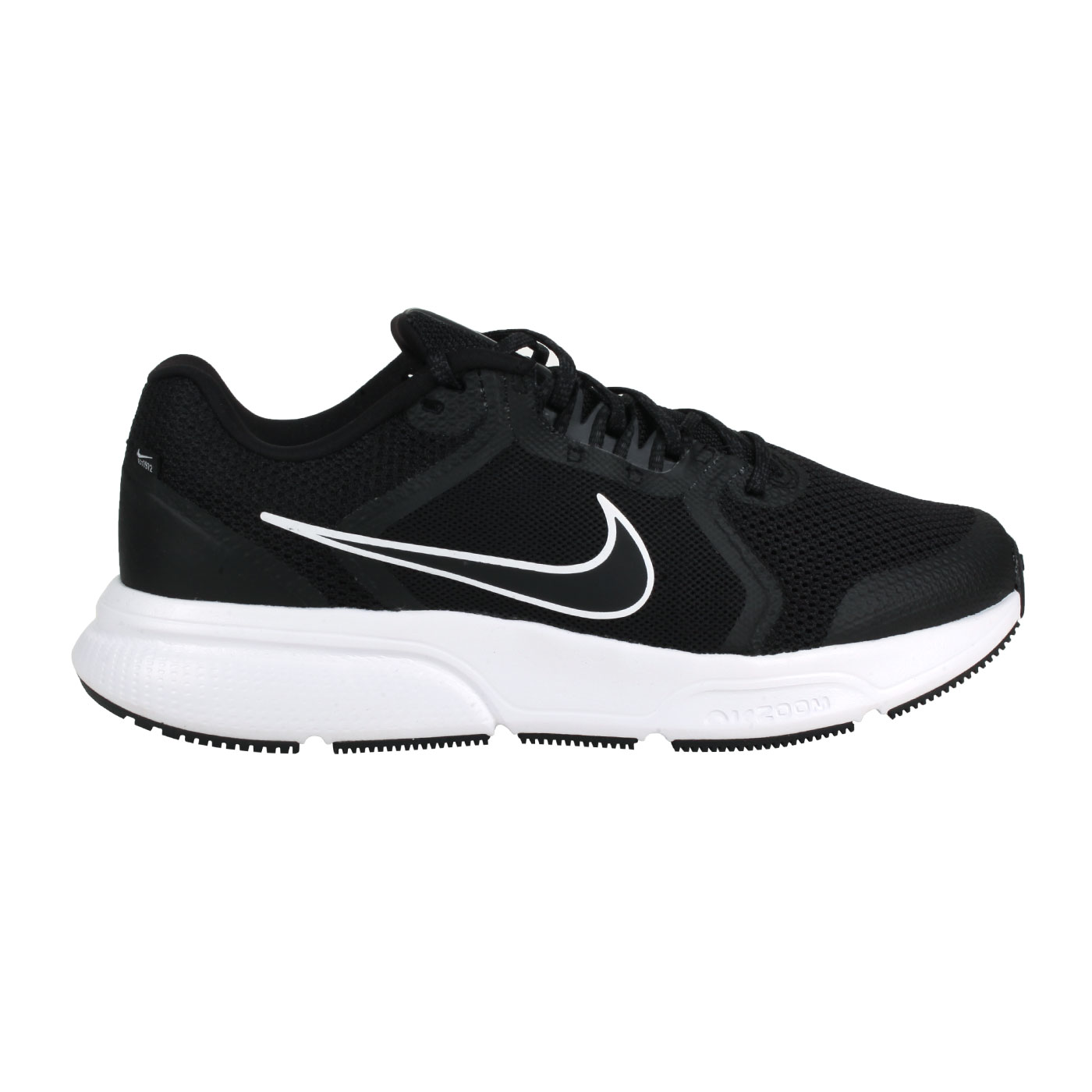 NIKE 男款運動慢跑鞋  @ZOOM SPAN 4@DC8996-001 - 黑白