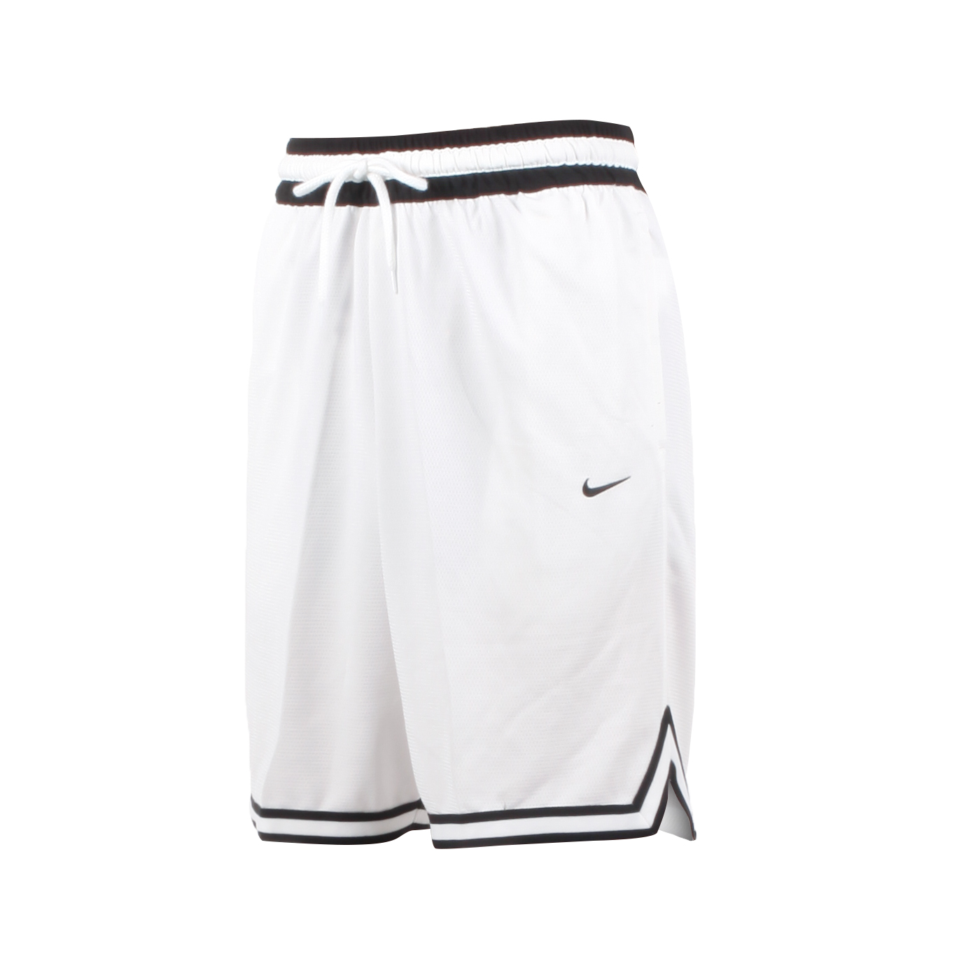 NIKE 男款籃球短褲  DH7161-100 - 白黑