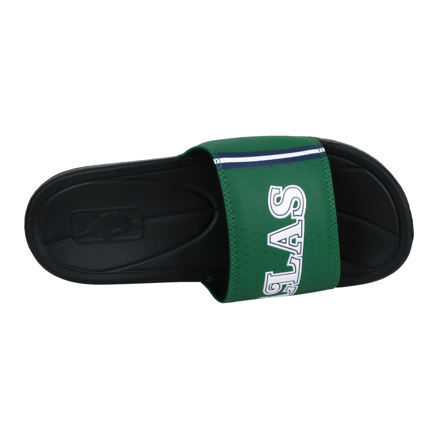 NBA 限量-隊徽拖鞋-獨行俠隊 DSDAL-BLK01 - 綠白