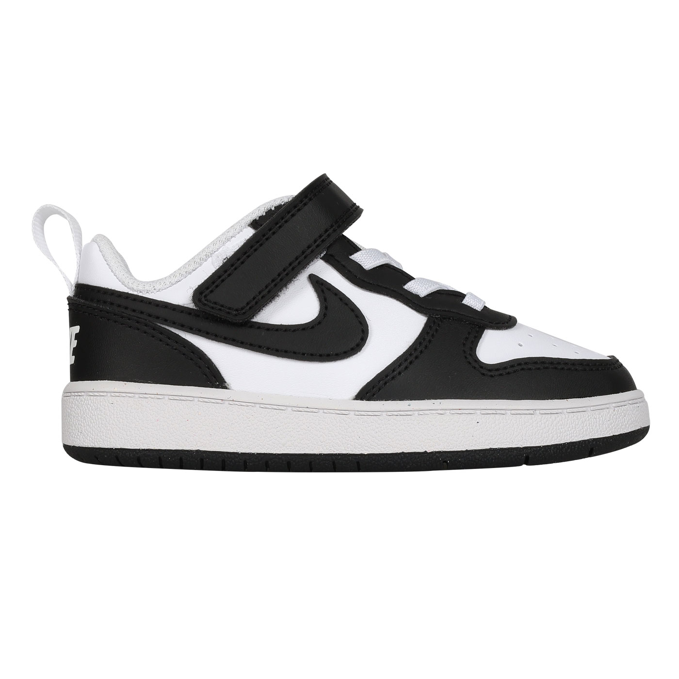 NIKE 小童運動休閒鞋  @COURT BOROUGH LOW RECRAFT (TD)@ DV5458-131 - 黑白