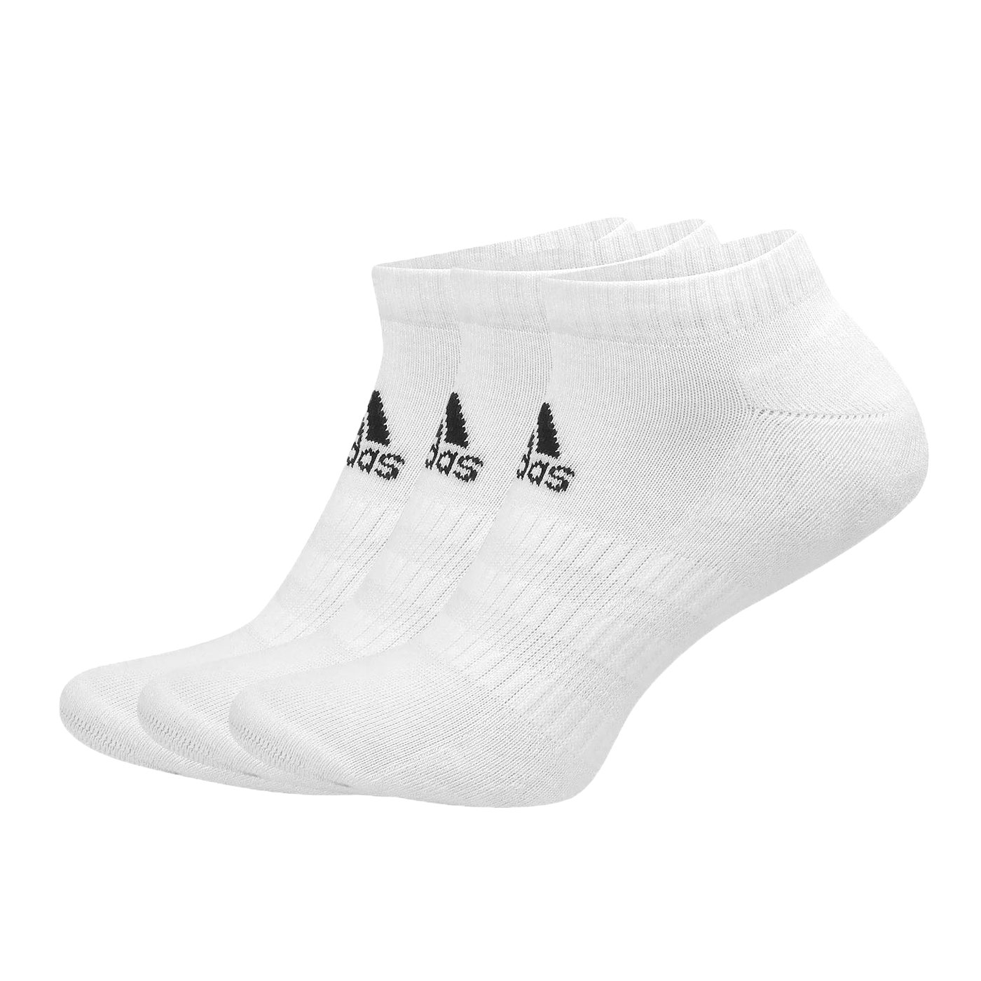 ADIDAS 運動短襪(三雙入) DZ9384 - 白黑