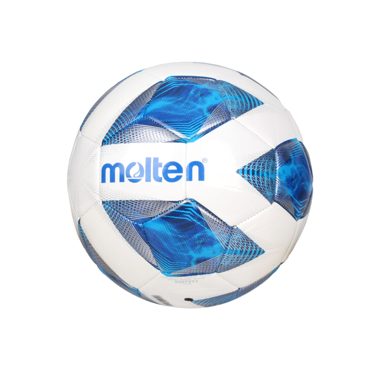 Molten #4合成皮足球 F4A2000 - 白藍銀