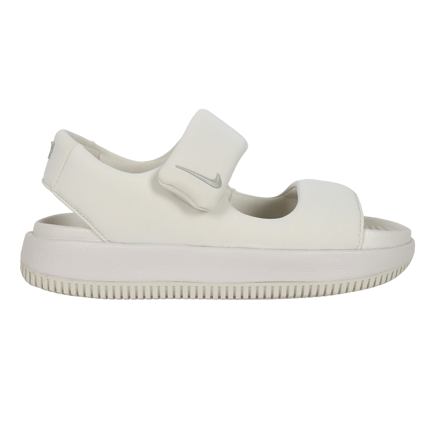 NIKE 女款厚底涼鞋  @W CALM SANDAL@ FJ6043-002 - 淺米灰