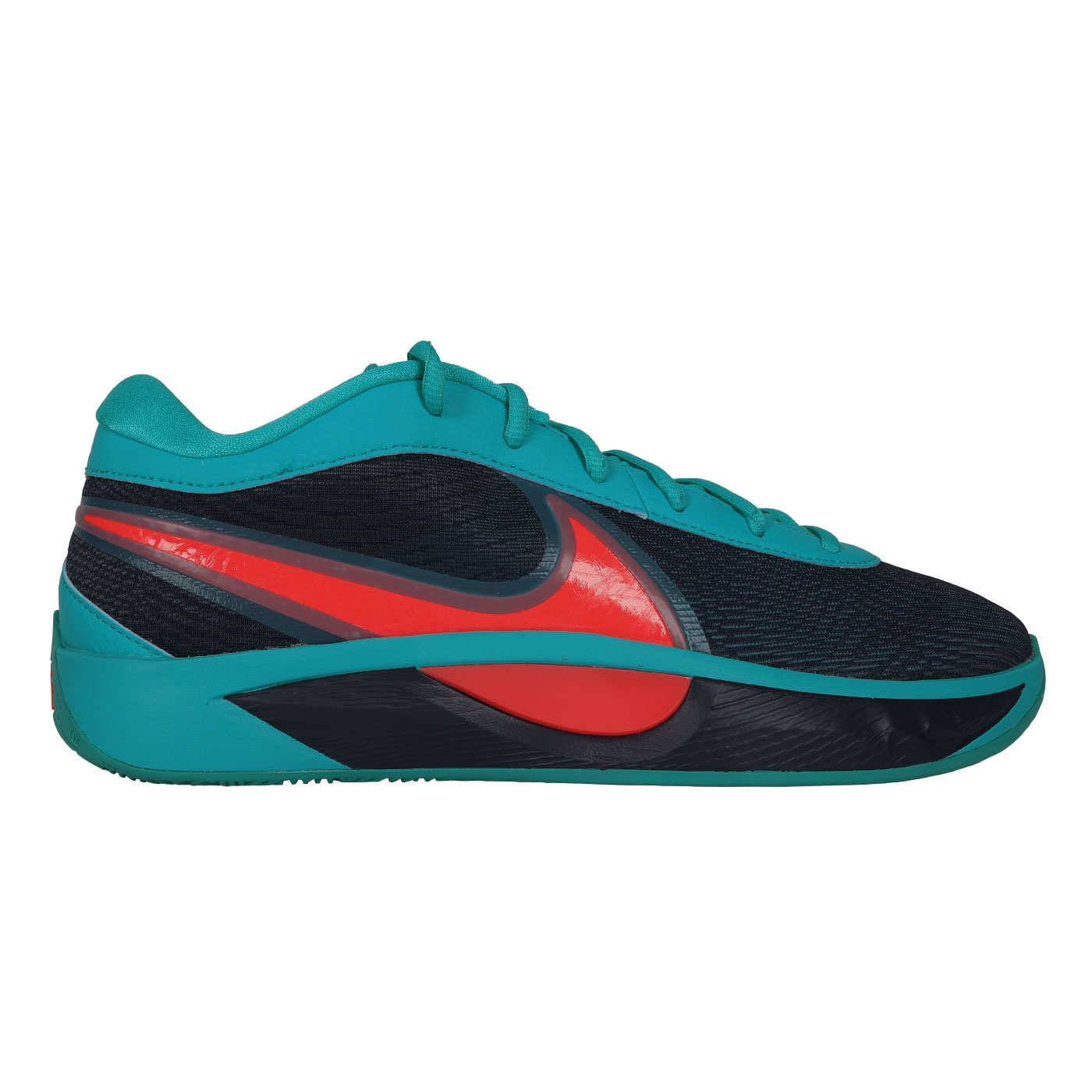 NIKE 男款緩震籃球鞋  @GIANNIS FREAK 6 EP@ FJ7807-300 - 丈青湖綠橘