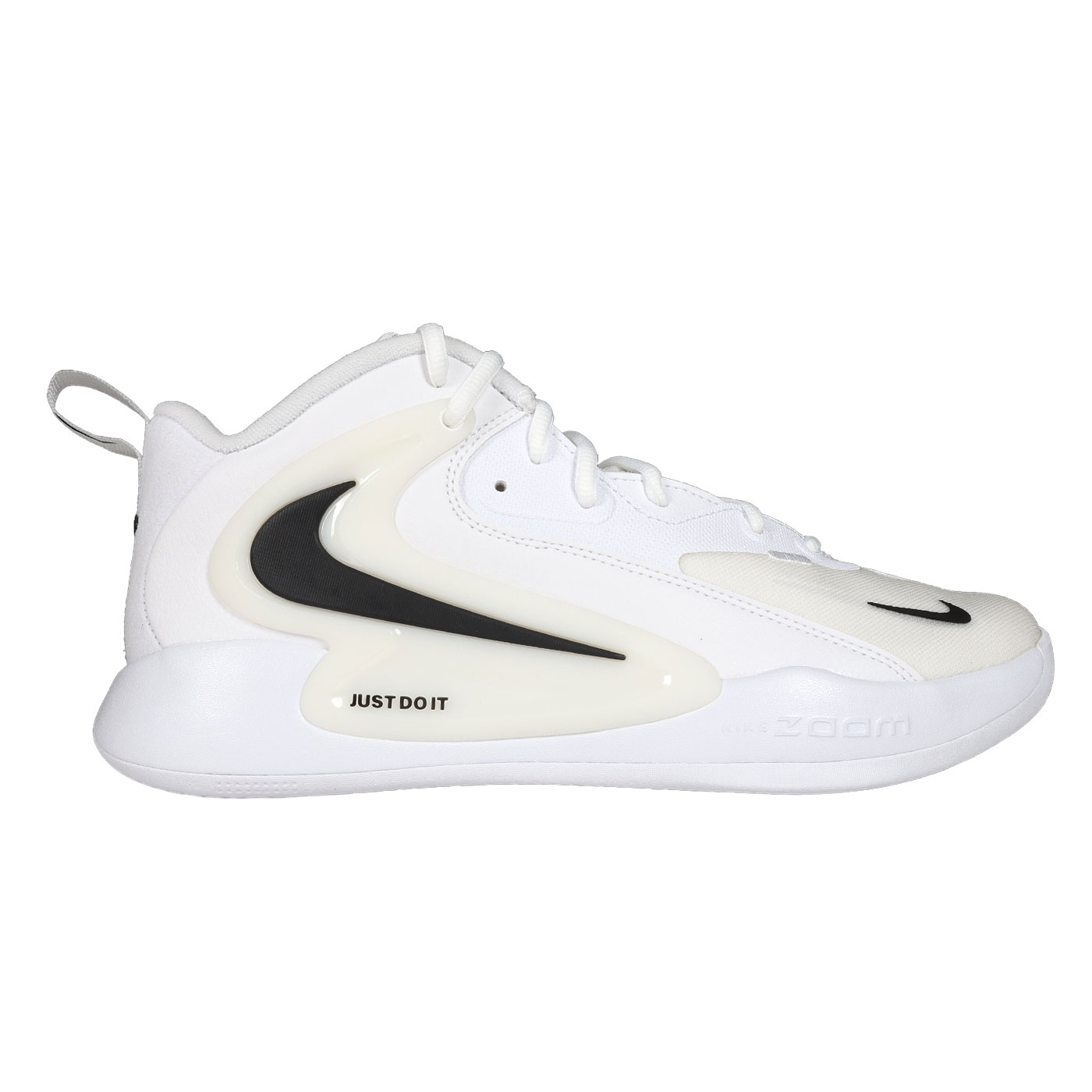 NIKE 男款排球鞋 @ZOOM HYPERSET 2@  FQ7070-101 - 白黑