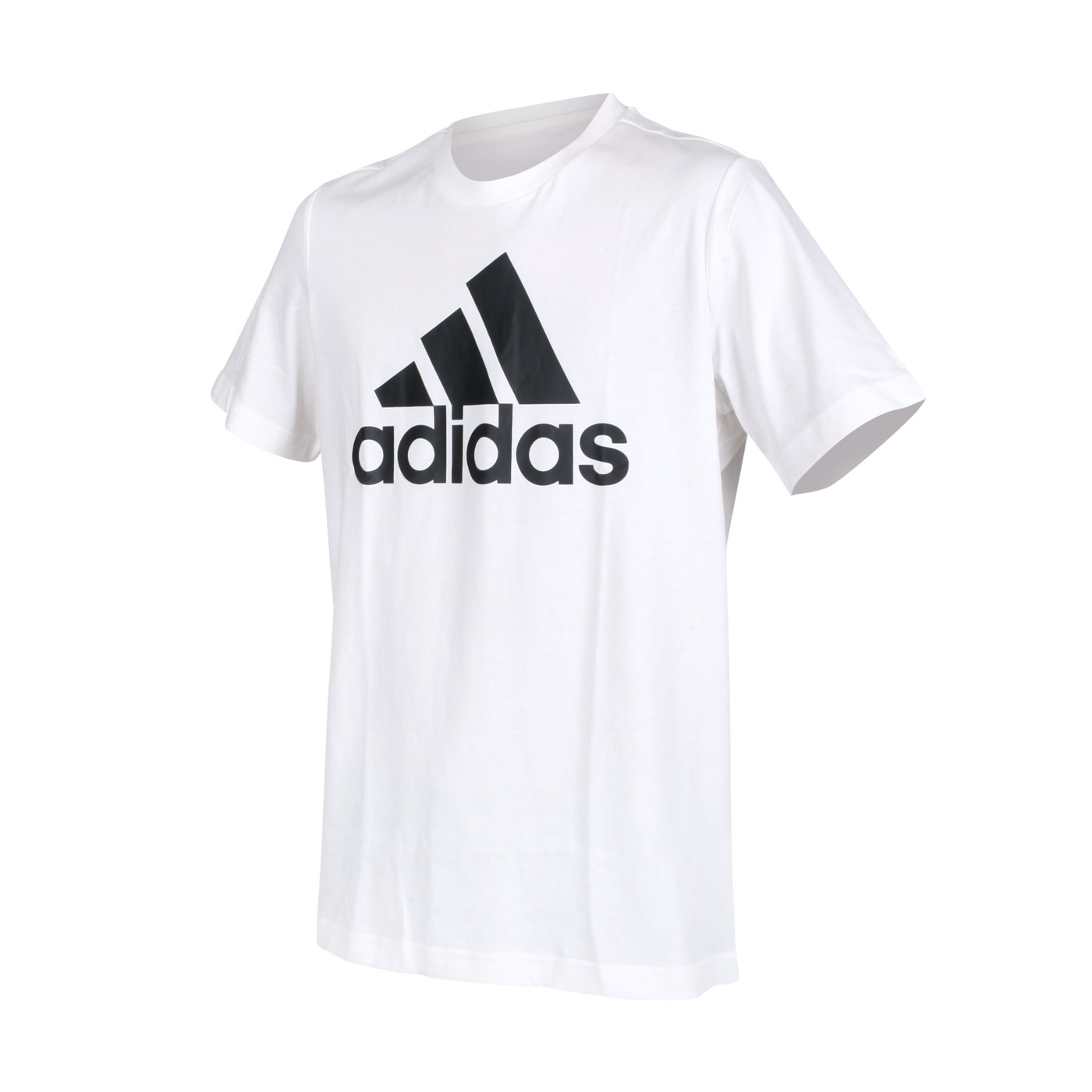 ADIDAS 男款短袖T恤 GK9121 - 白黑