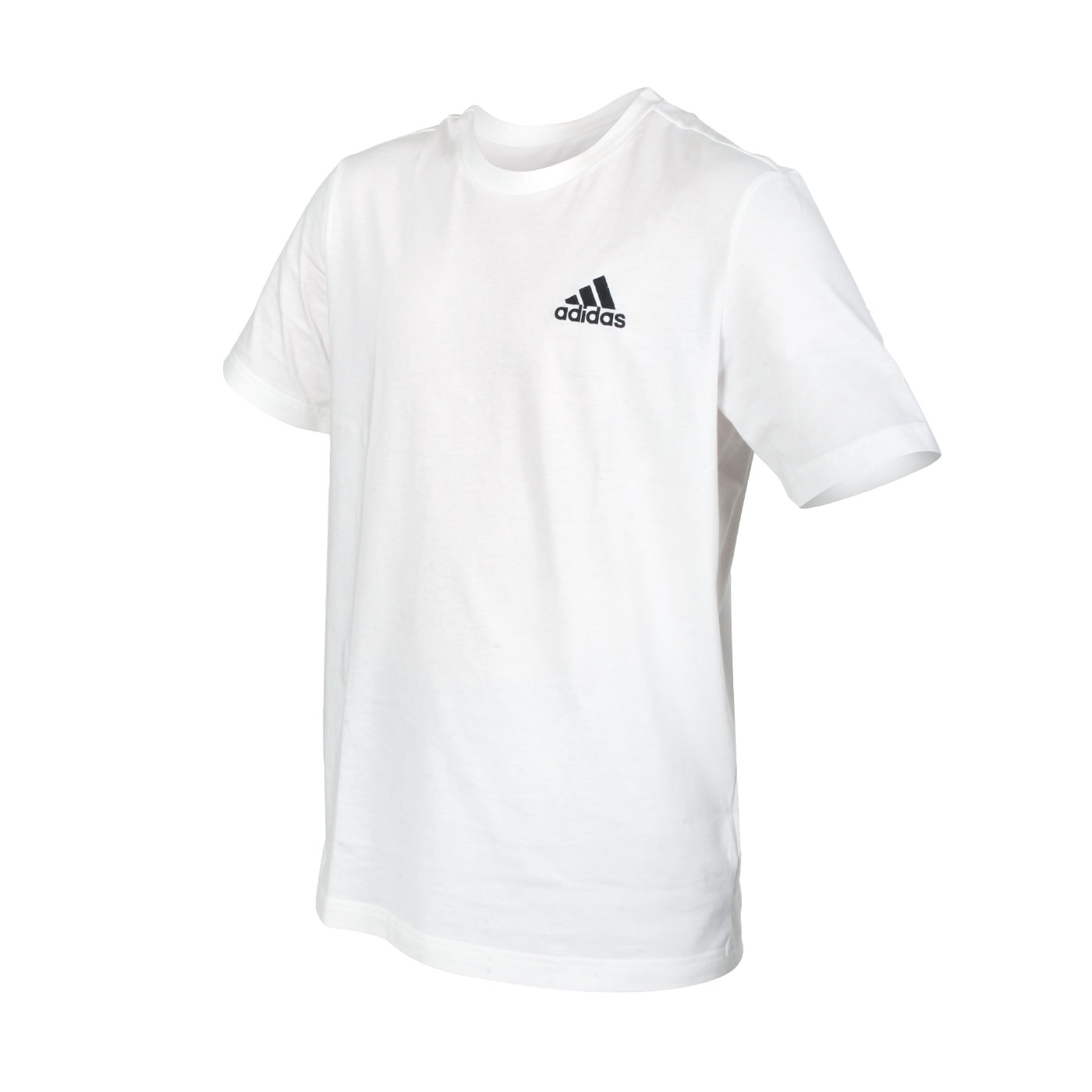 ADIDAS 男款短袖T恤 GK9640 - 白黑