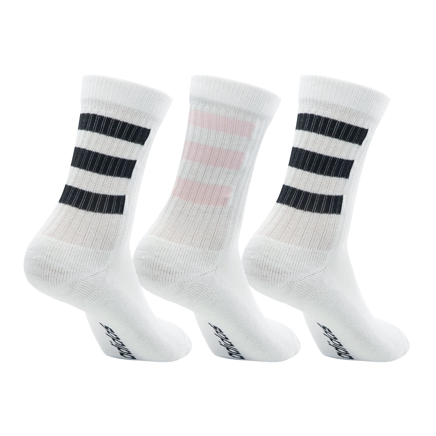 ADIDAS 襪子(三雙入) GN8889 - 白黑