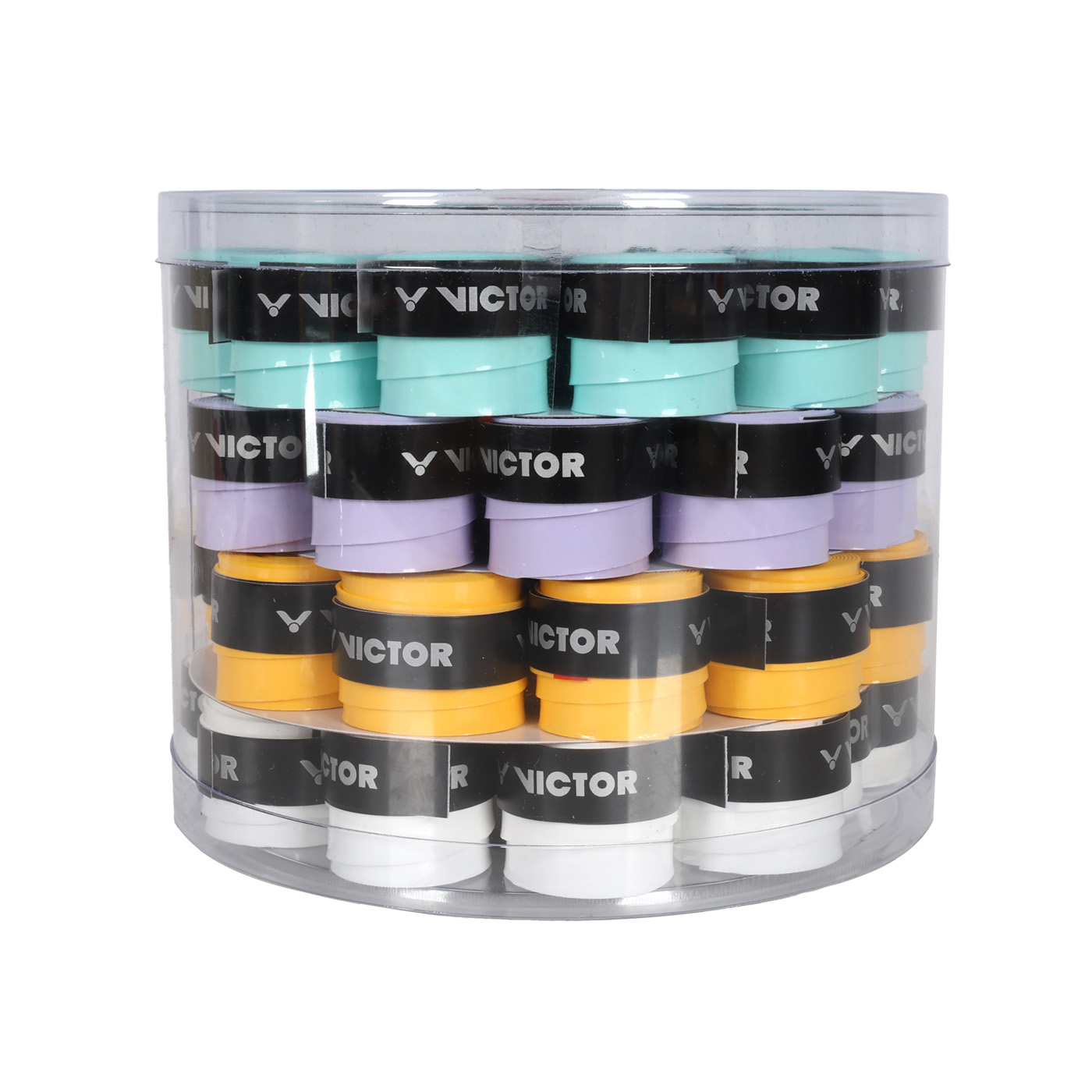 VICTOR 桶裝外握把布  GR1-60 - 白黃綠紫