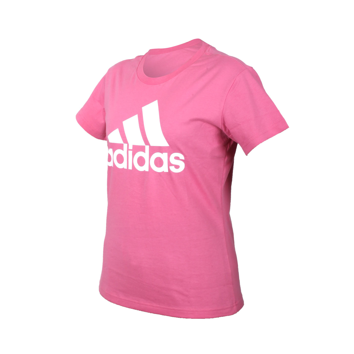 ADIDAS 女款短袖T恤 H07811 - 粉紅白