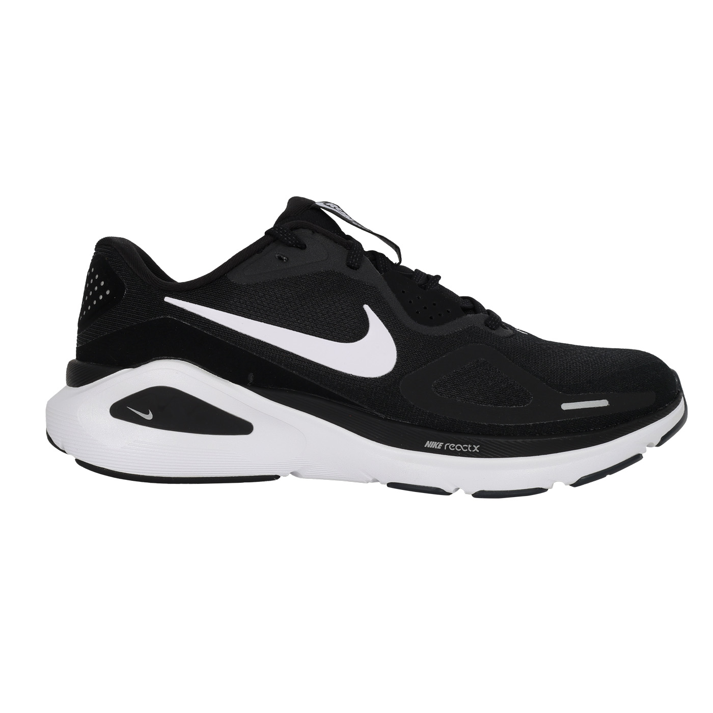 NIKE 男款緩震慢跑鞋  @STRUCTURE 26@ HJ1102-002 - 黑白