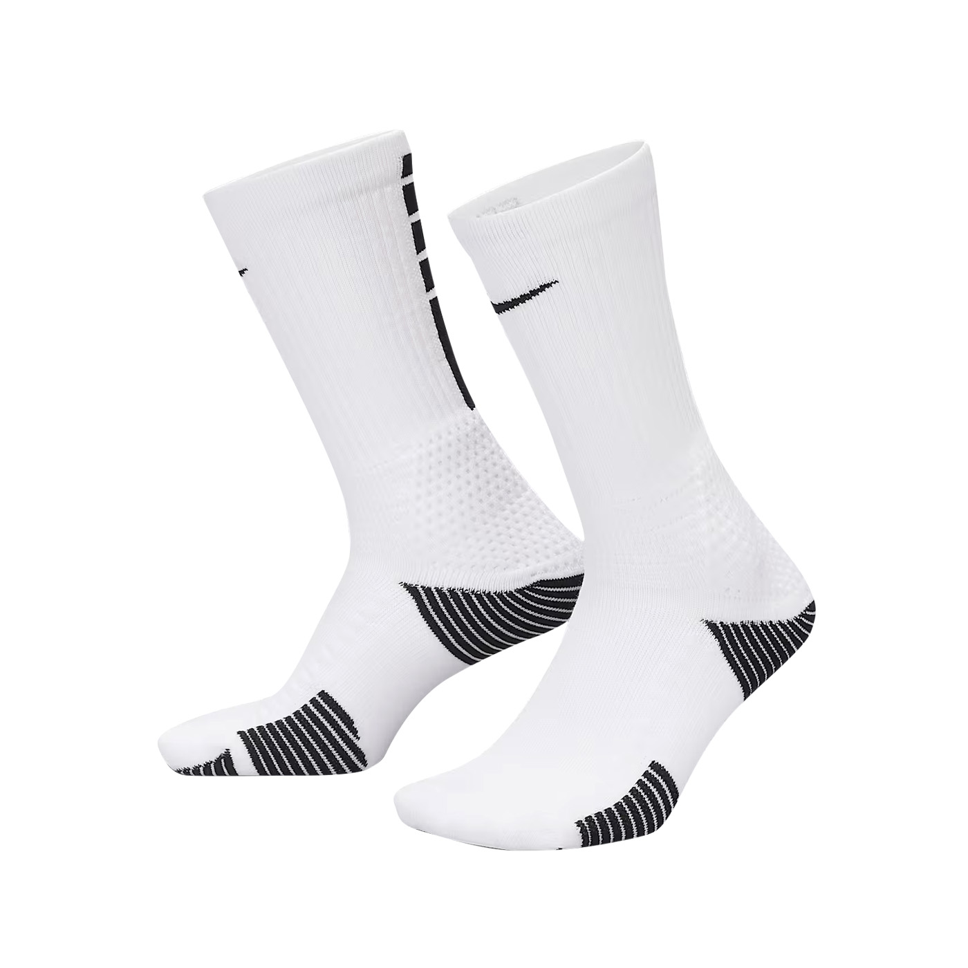 NIKE Elite 2.0 緩震中筒襪(1雙入)  HM0285-100 - 白黑